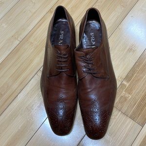 Prada Lace-Up Dress Shoes